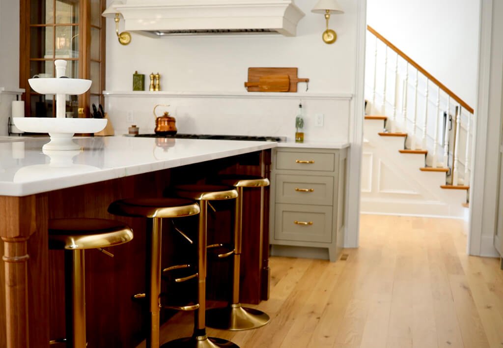West Chester Kitchen Remodel | Custom Island, Custom Range and Lighting