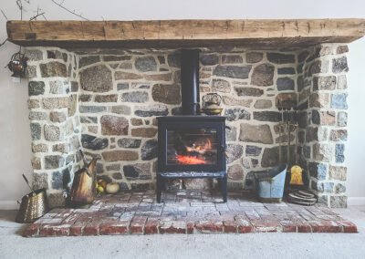 Fireplace with Hearth Ideas Chester County PA | JRK Craftsmen