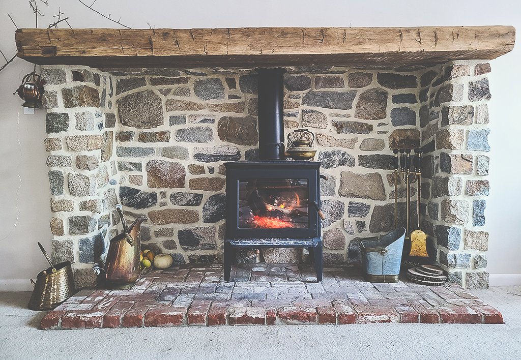 Fireplace with Hearth Ideas Chester County PA | JRK Craftsmen