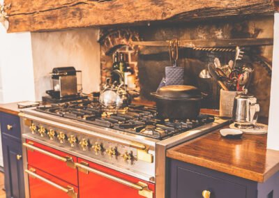 Contractors Serving Thorndale PA | JRK Craftsmen | Historic Chester County Kitchen with Vintage Looking Stove